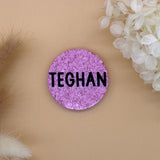 Pink Name Badge